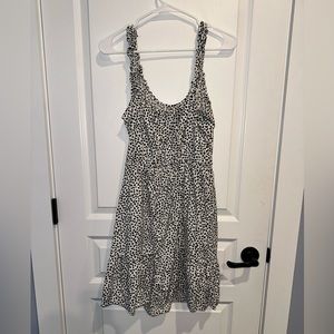 Banana republic spotted dress. Size M Tall